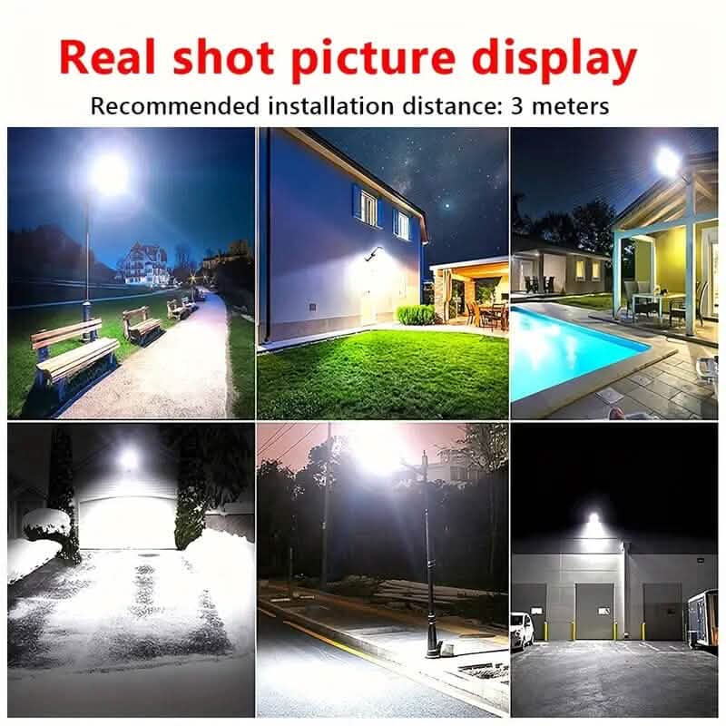 Super Bright 360 LED 3 Speed Double Row Solar Light - A-1 Thread Vault