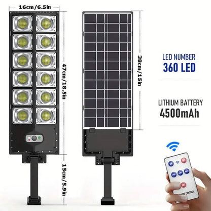 Super Bright 360 LED 3 Speed Double Row Solar Light - A-1 Thread Vault