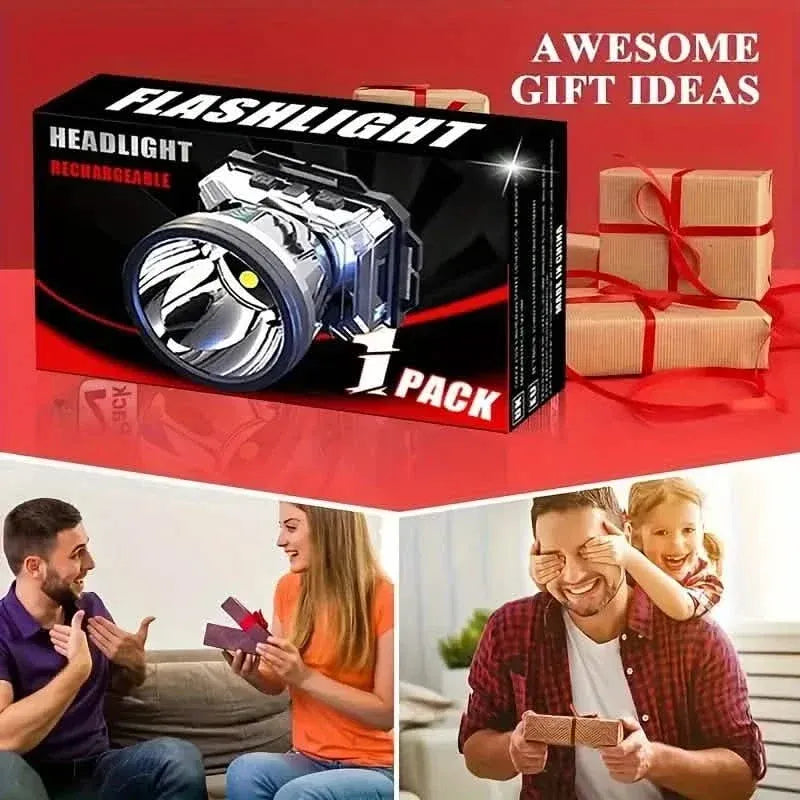 Super Bright USB Charging Headlight - A-1 Thread Vault