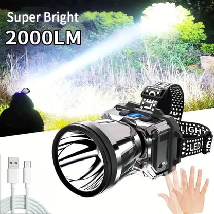 Super Bright USB Charging Headlight - A-1 Thread Vault