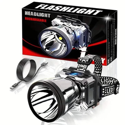 Super Bright USB Charging Headlight - A-1 Thread Vault