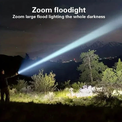 Super Powerful Rechargeable Torch Flood Light - A-1 Thread Vault