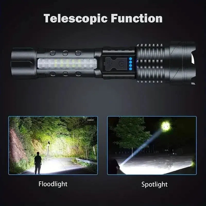 Super Powerful Rechargeable Torch Flood Light - A-1 Thread Vault