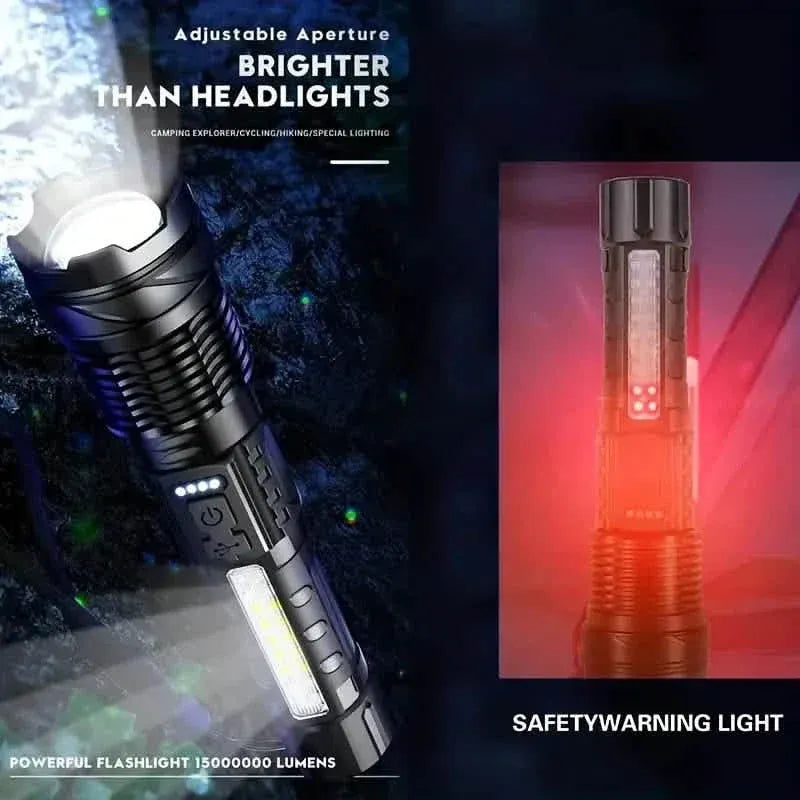 Super Powerful Rechargeable Torch Flood Light - A-1 Thread Vault