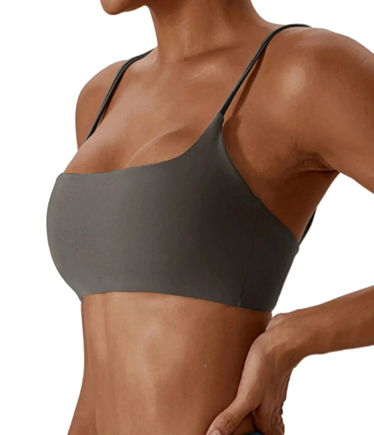 Super soft fabric back cross sports bra fitness top women's high-quality yoga clothes women's fitness running bra fitness yoga b - A-1 Thread Vault
