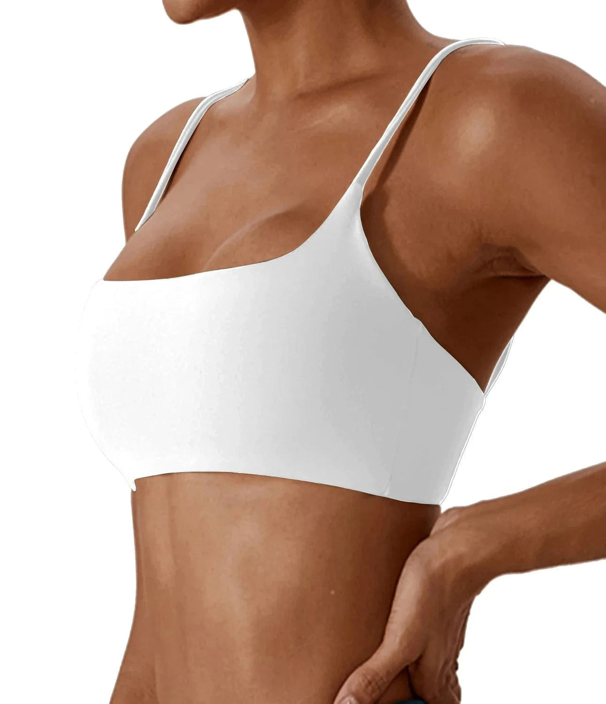 Super soft fabric back cross sports bra fitness top women's high-quality yoga clothes women's fitness running bra fitness yoga b - A-1 Thread Vault