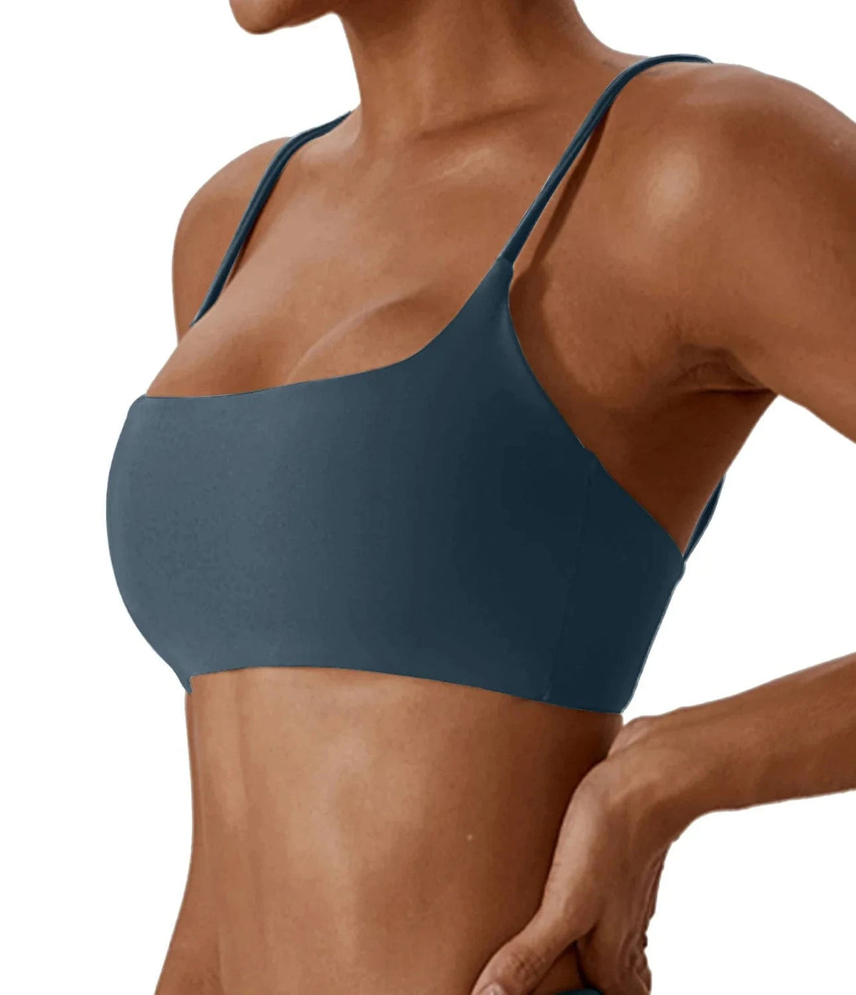 Super soft fabric back cross sports bra fitness top women's high-quality yoga clothes women's fitness running bra fitness yoga b - A-1 Thread Vault