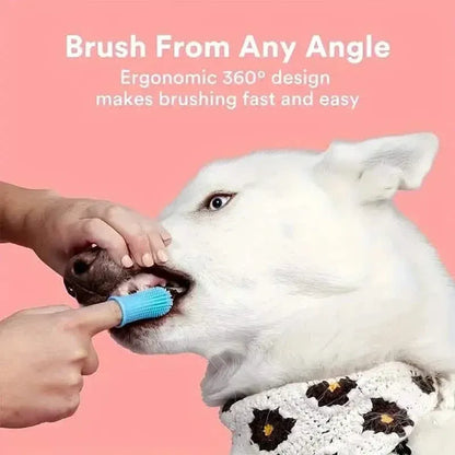 Super Soft Silicone Toothbrush for Dog or Cat's Teeth - A-1 Thread Vault