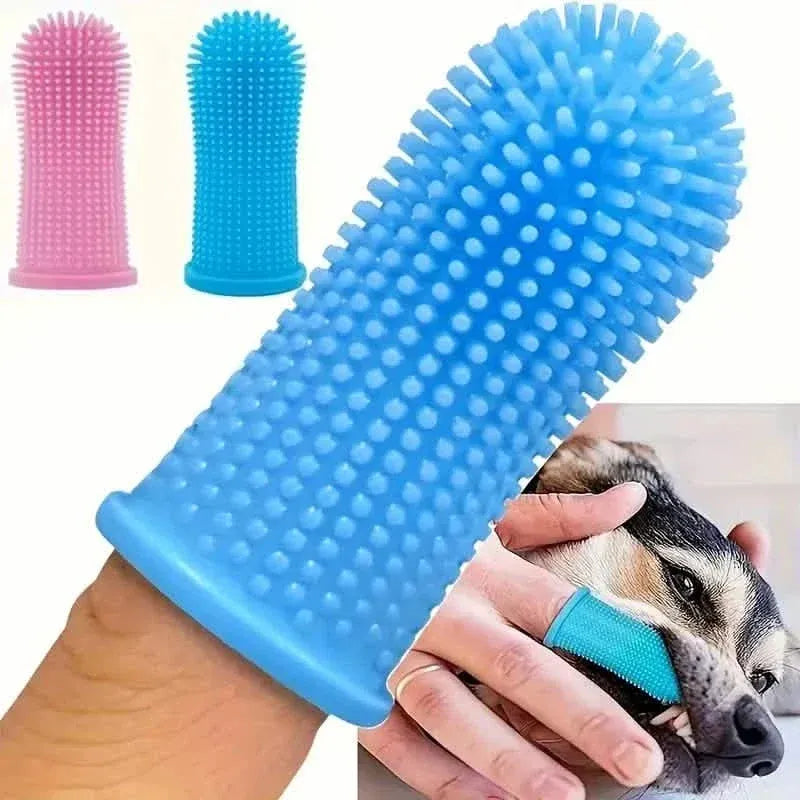 Super Soft Silicone Toothbrush for Dog or Cat's Teeth - A-1 Thread Vault