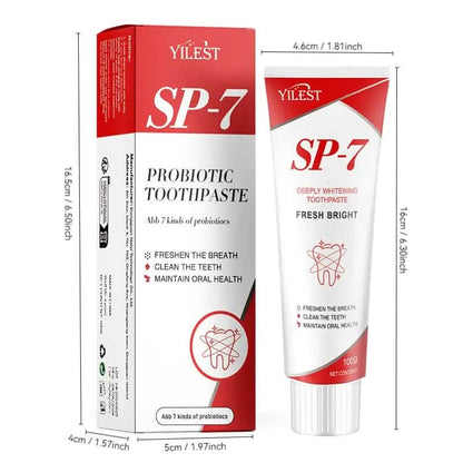 Super SP7 Probiotic Stain Removal Toothpaste 100g - A-1 Thread Vault