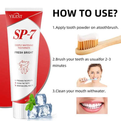 Super SP7 Probiotic Stain Removal Toothpaste 100g - A-1 Thread Vault