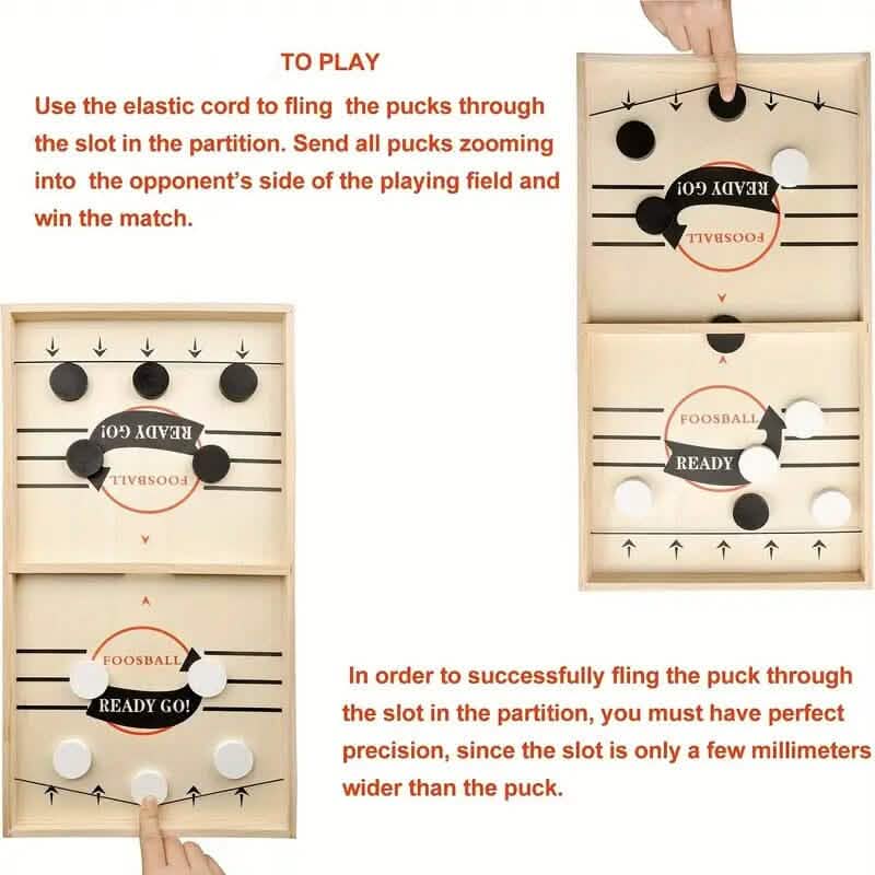 Super Winner Slingshot Foosball Game Board Set - A-1 Thread Vault