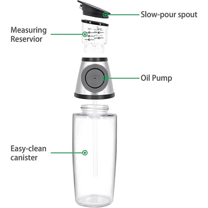 Superior Glass Oil and Vinegar Dispenser - A-1 Thread Vault