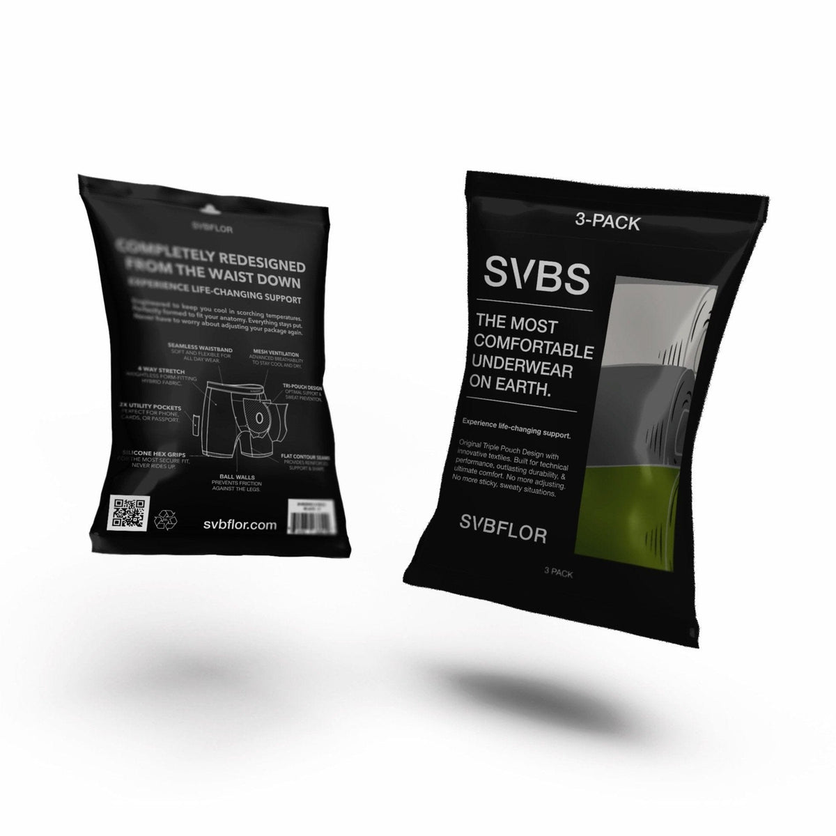 SVBS TRI-POUCH™ BOXERS | COMFORT - A-1 Thread Vault