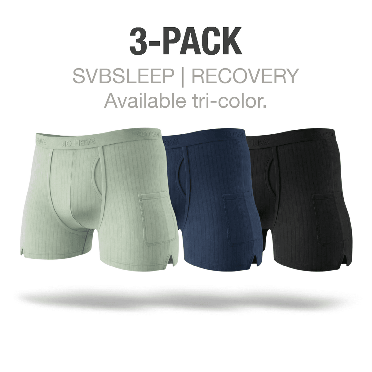 SVBSLEEP TRI-POUCH™ BOXERS - RECOVERY - A-1 Thread Vault