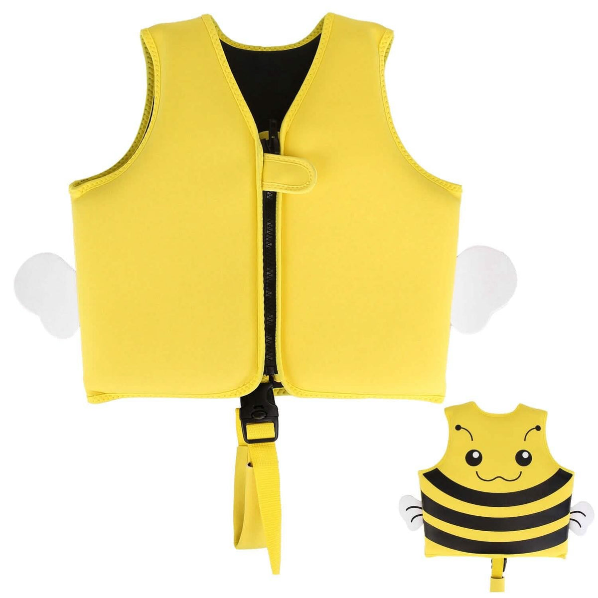Swim Vest for Kids Float Jacket with Adjustable Crotch Strap - A-1 Thread Vault
