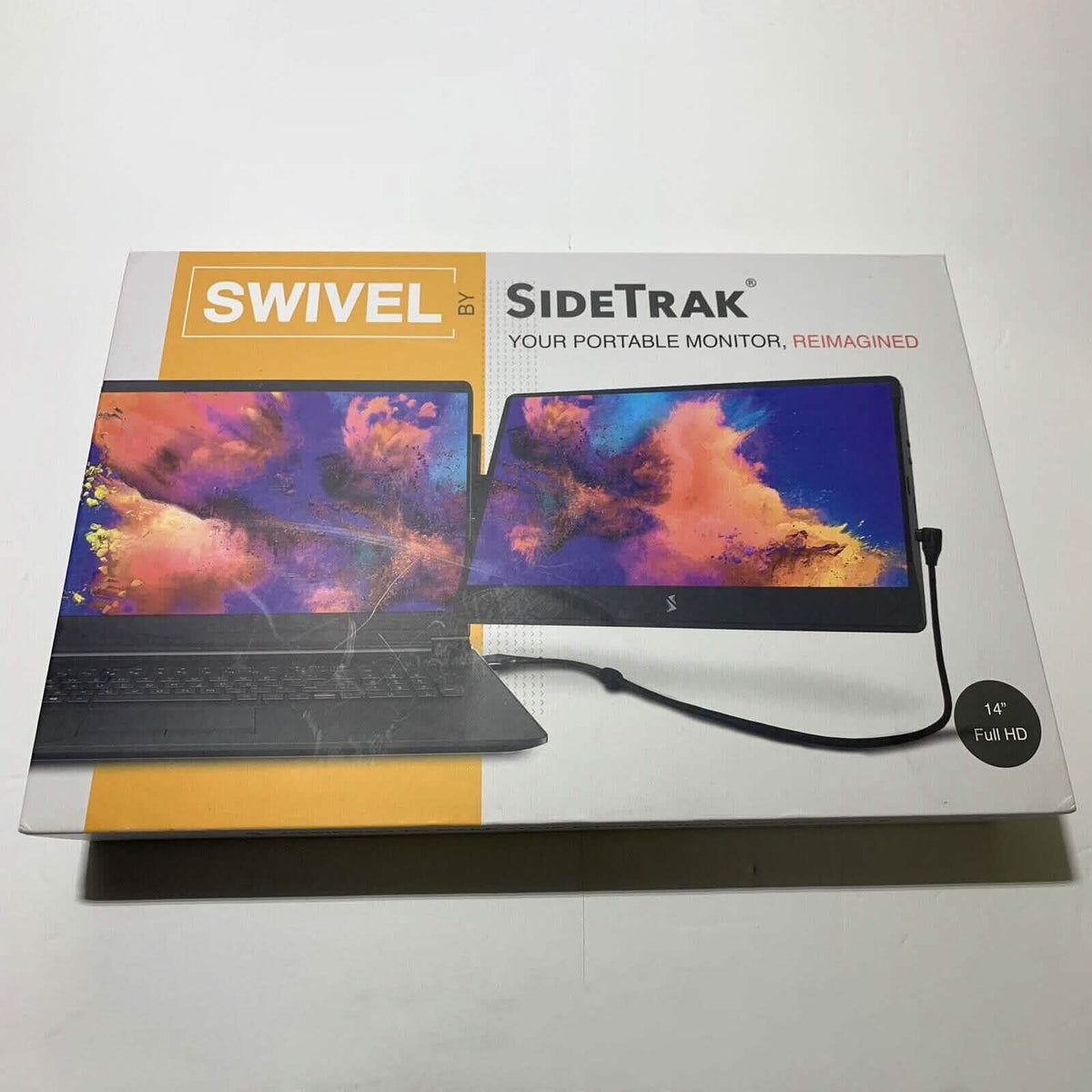 Swivel By Sidetrak 14” Full HD Portable Monitor (Refurbished) - A-1 Thread Vault