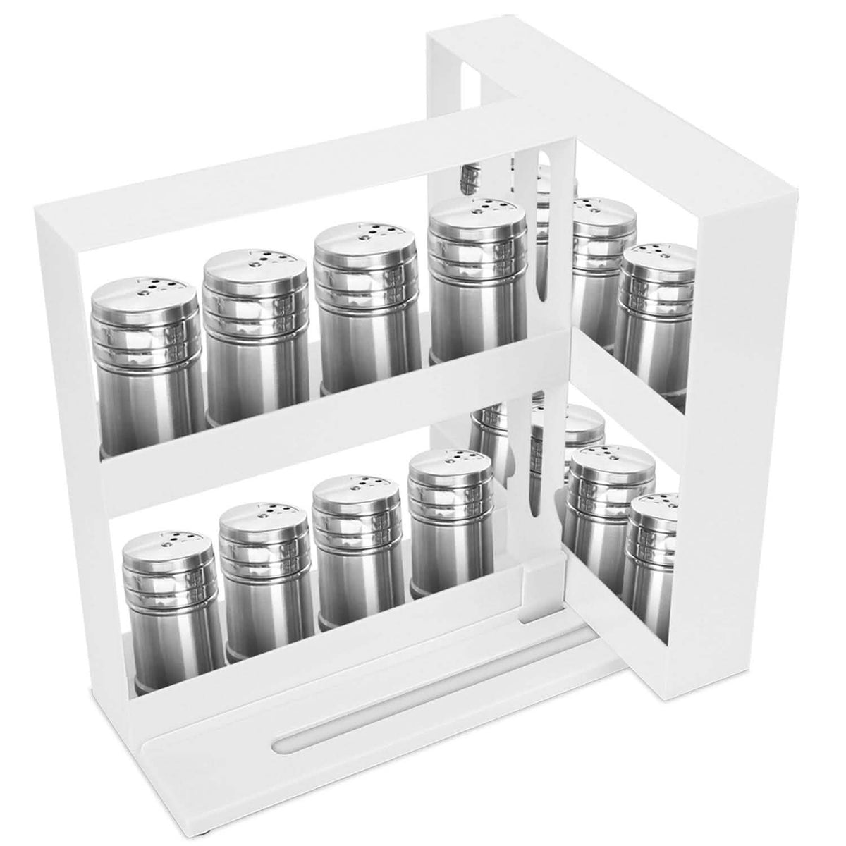 Swivel Cabinet Organizer Revolving Kitchen Rack Spice Organizer - A-1 Thread Vault