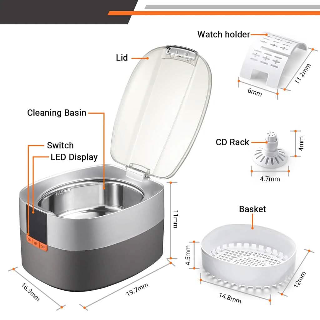 Tacklife Muc03 Ultrasonic Cleaning Machine - A-1 Thread Vault