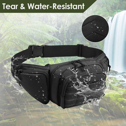 Tactical Fanny Pack Concealed Carry Bag for Men - A-1 Thread Vault