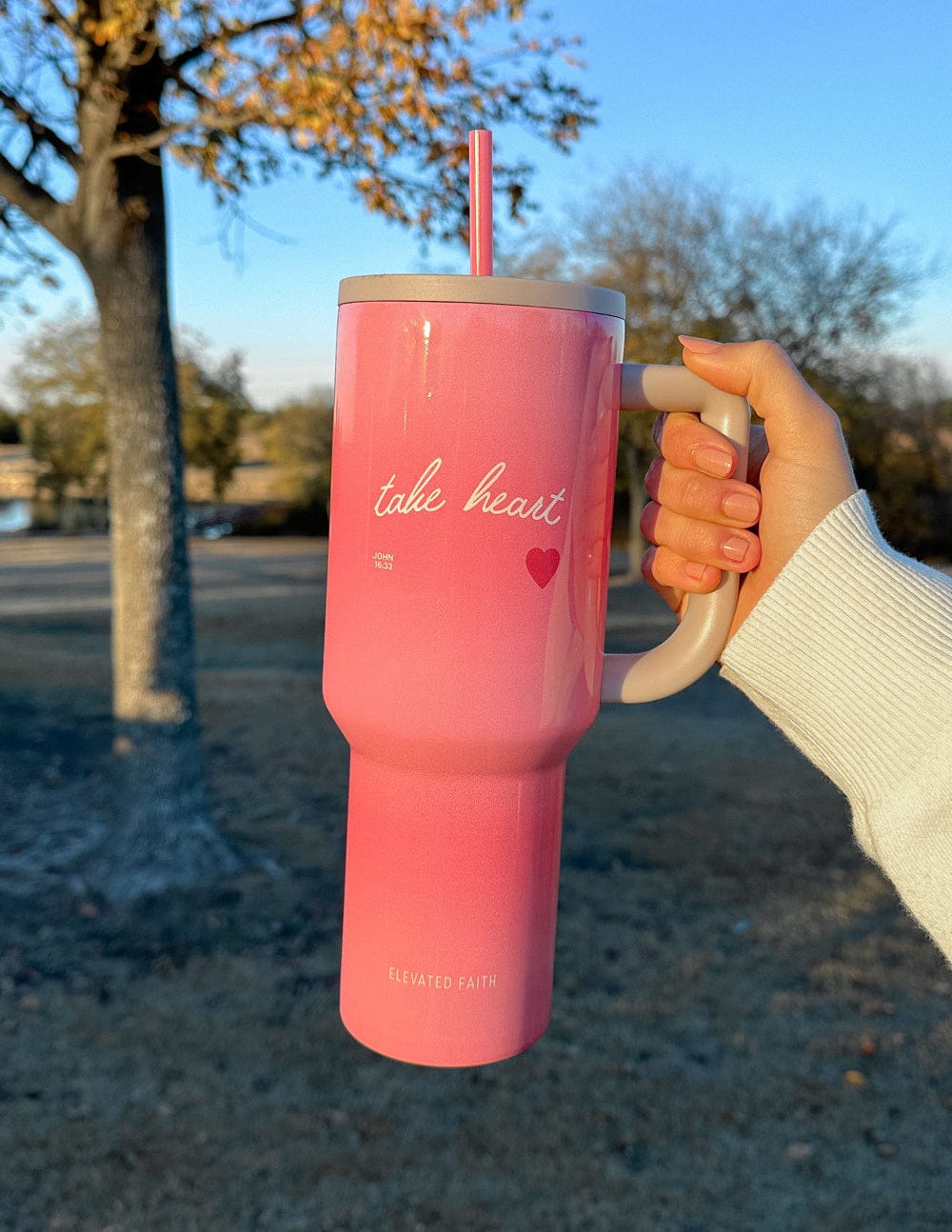 Take Heart 40 oz Ascend Tumbler - A-1 Thread Vault