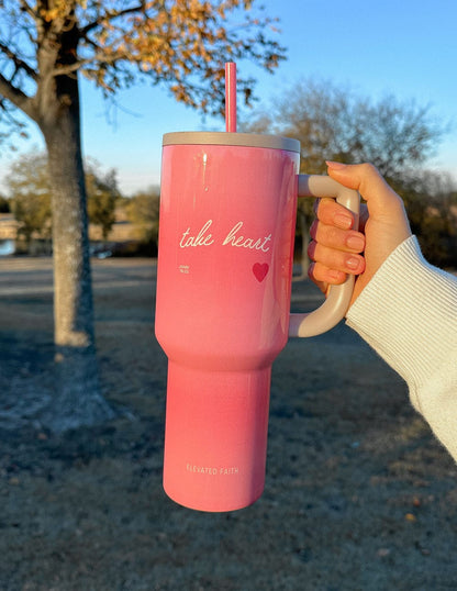 Take Heart 40 oz Ascend Tumbler - A-1 Thread Vault