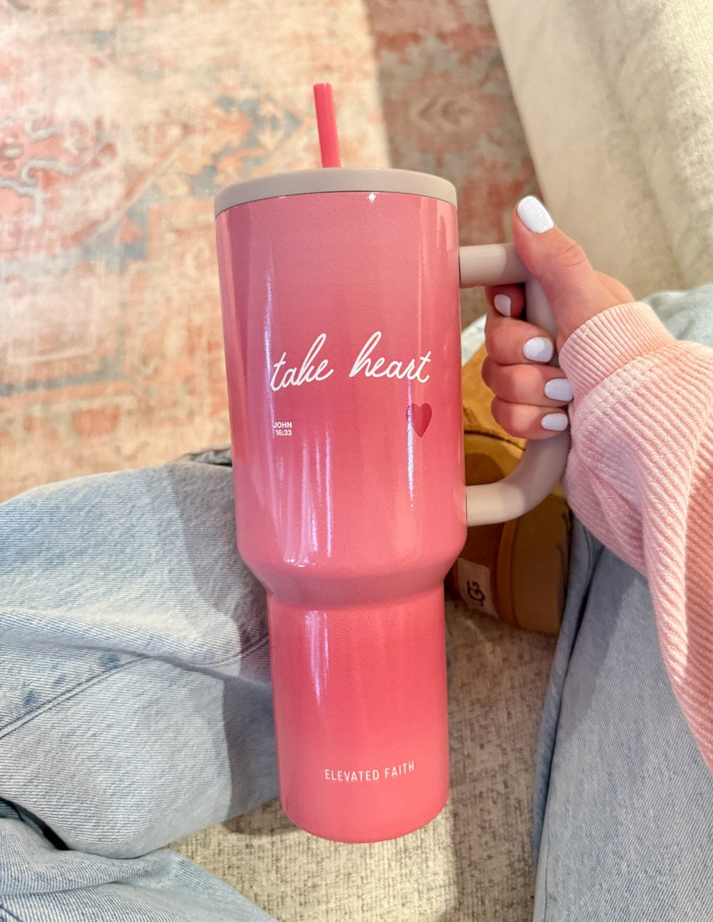 Take Heart 40 oz Ascend Tumbler - A-1 Thread Vault
