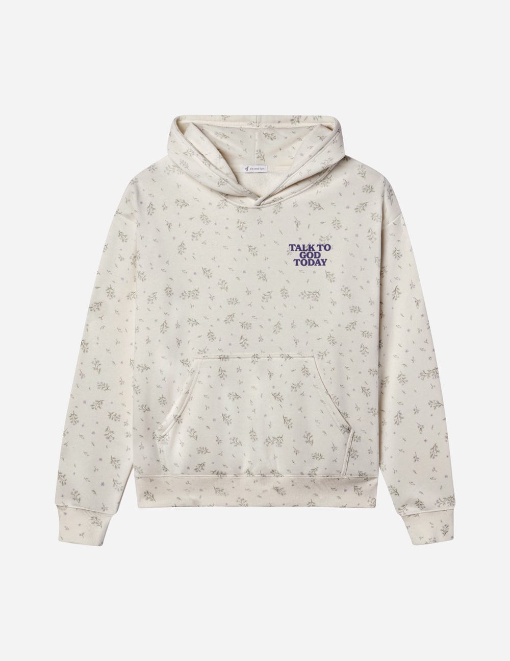 Talk to God Allover Wildflower Unisex Hoodie - A-1 Thread Vault
