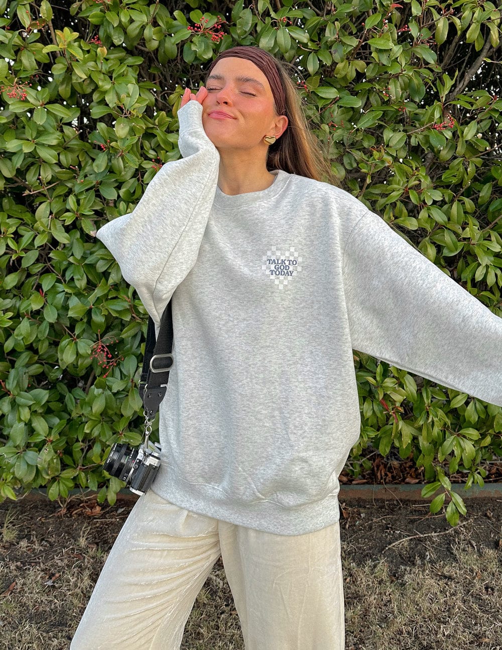Talk to God Unisex Crewneck - A-1 Thread Vault