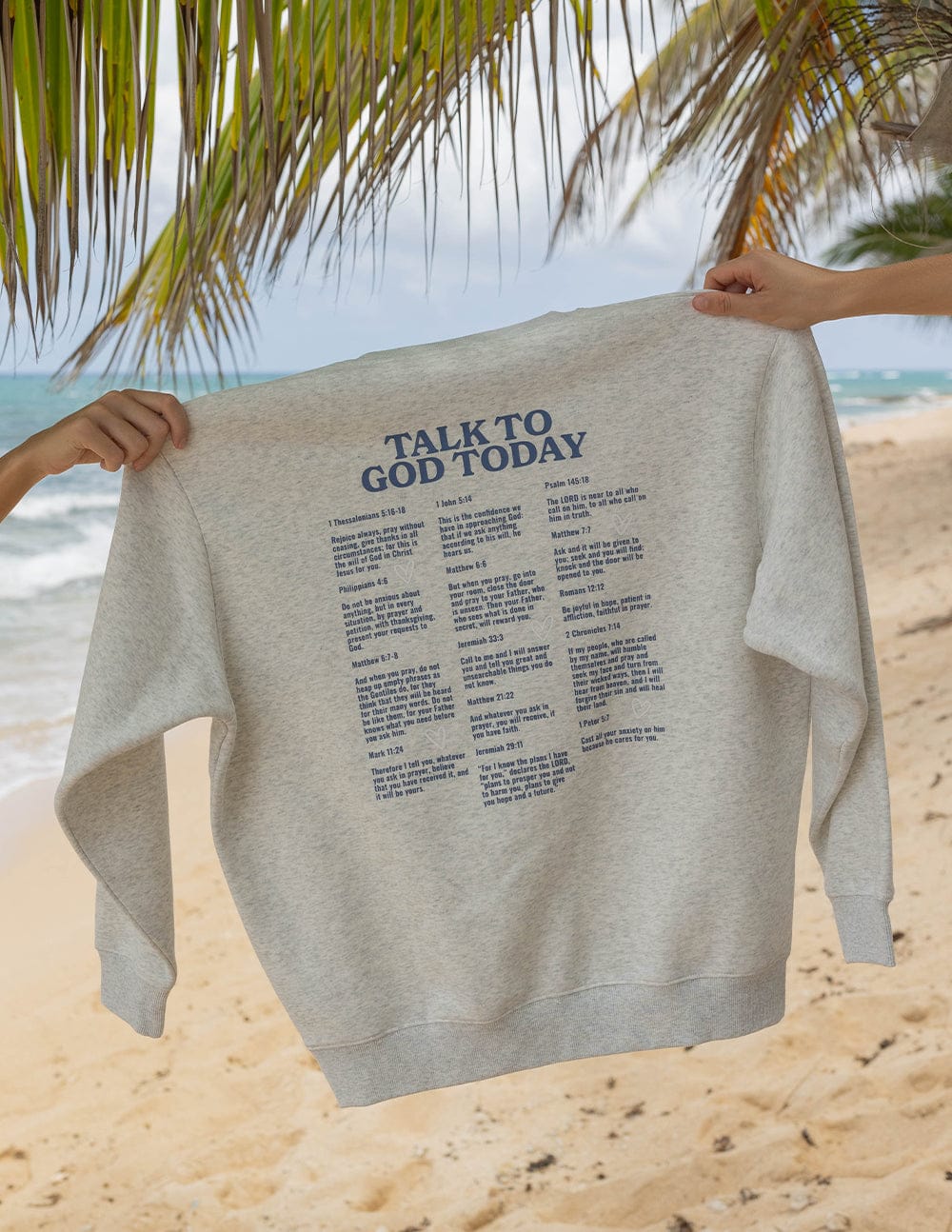 Talk to God Unisex Crewneck - A-1 Thread Vault