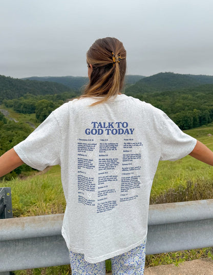 Talk to God Unisex Tee - A-1 Thread Vault