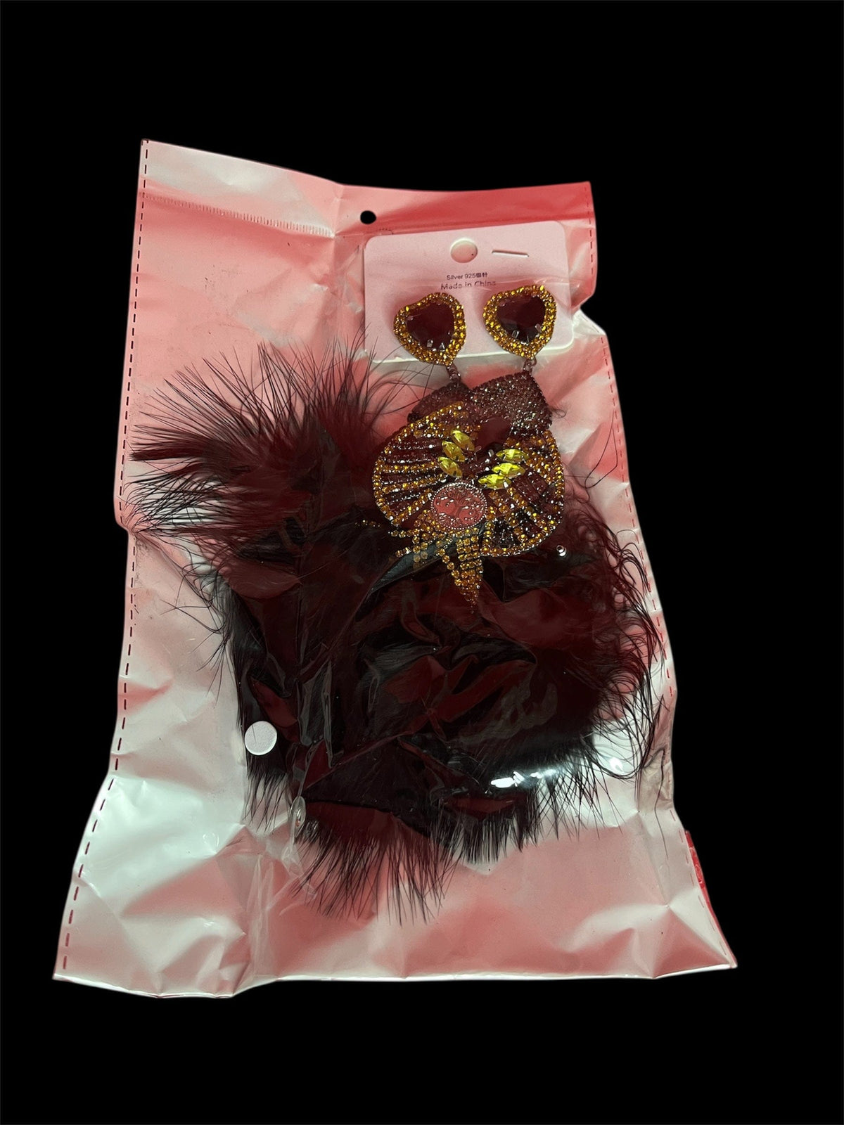 Teardrop Feather Earrings - A-1 Thread Vault