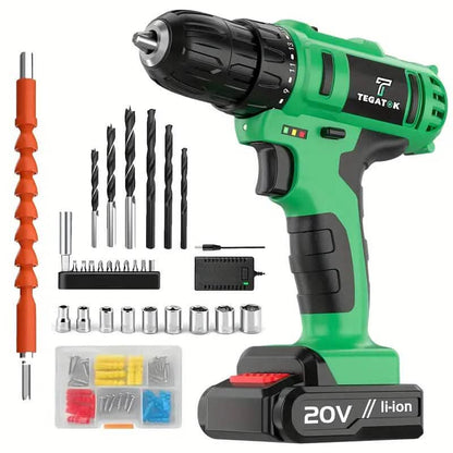 Tegatok 20V Cordless Drill Set - A-1 Thread Vault