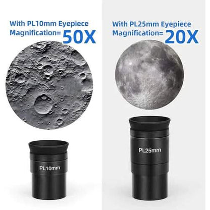 Telescope for Beginner 114mm Aperture 500mm AZ Mount Astronomical Reflector - A-1 Thread Vault