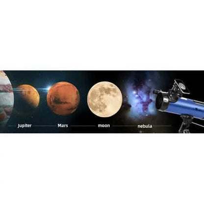 Telescope for Beginner 114mm Aperture 500mm AZ Mount Astronomical Reflector - A-1 Thread Vault