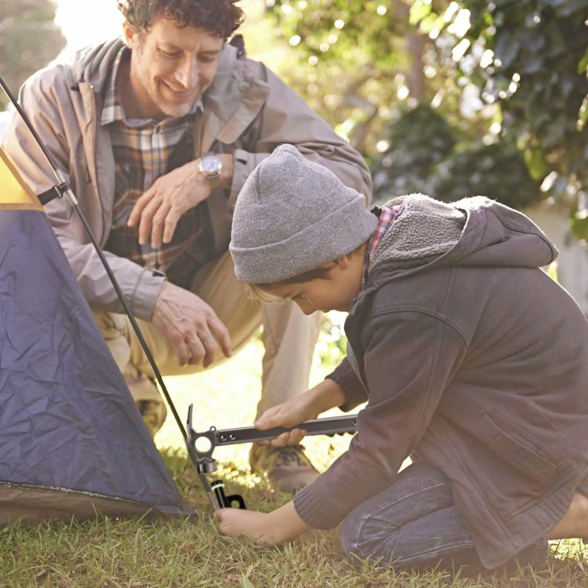 Tent Stakes Camping Hammer Set - A-1 Thread Vault