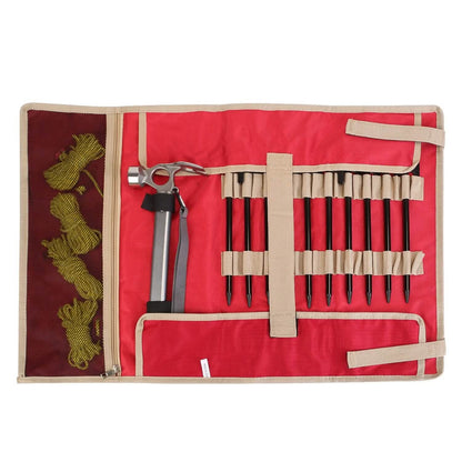 Tent Stakes Camping Hammer Set - A-1 Thread Vault