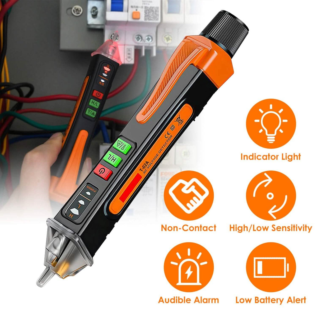 Test Pen Circuit Detector Tester Dual Range 12V/48V-1000V Breakpoint Finder - A-1 Thread Vault
