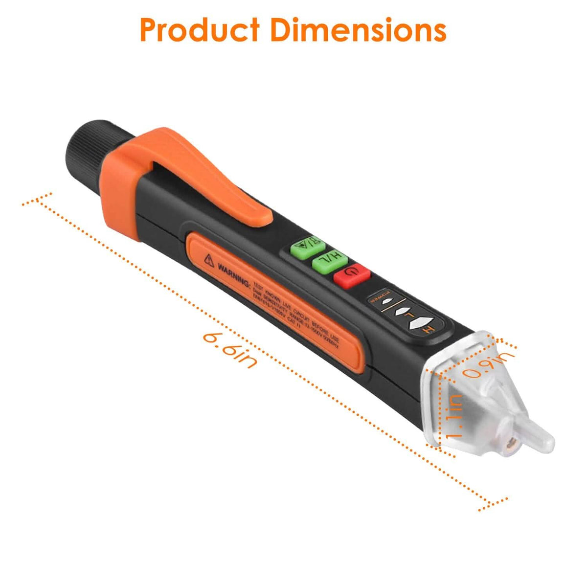 Test Pen Circuit Detector Tester Dual Range 12V/48V-1000V Breakpoint Finder - A-1 Thread Vault