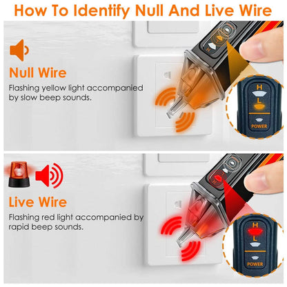 Test Pen Circuit Detector Tester Dual Range 12V/48V-1000V Breakpoint Finder - A-1 Thread Vault