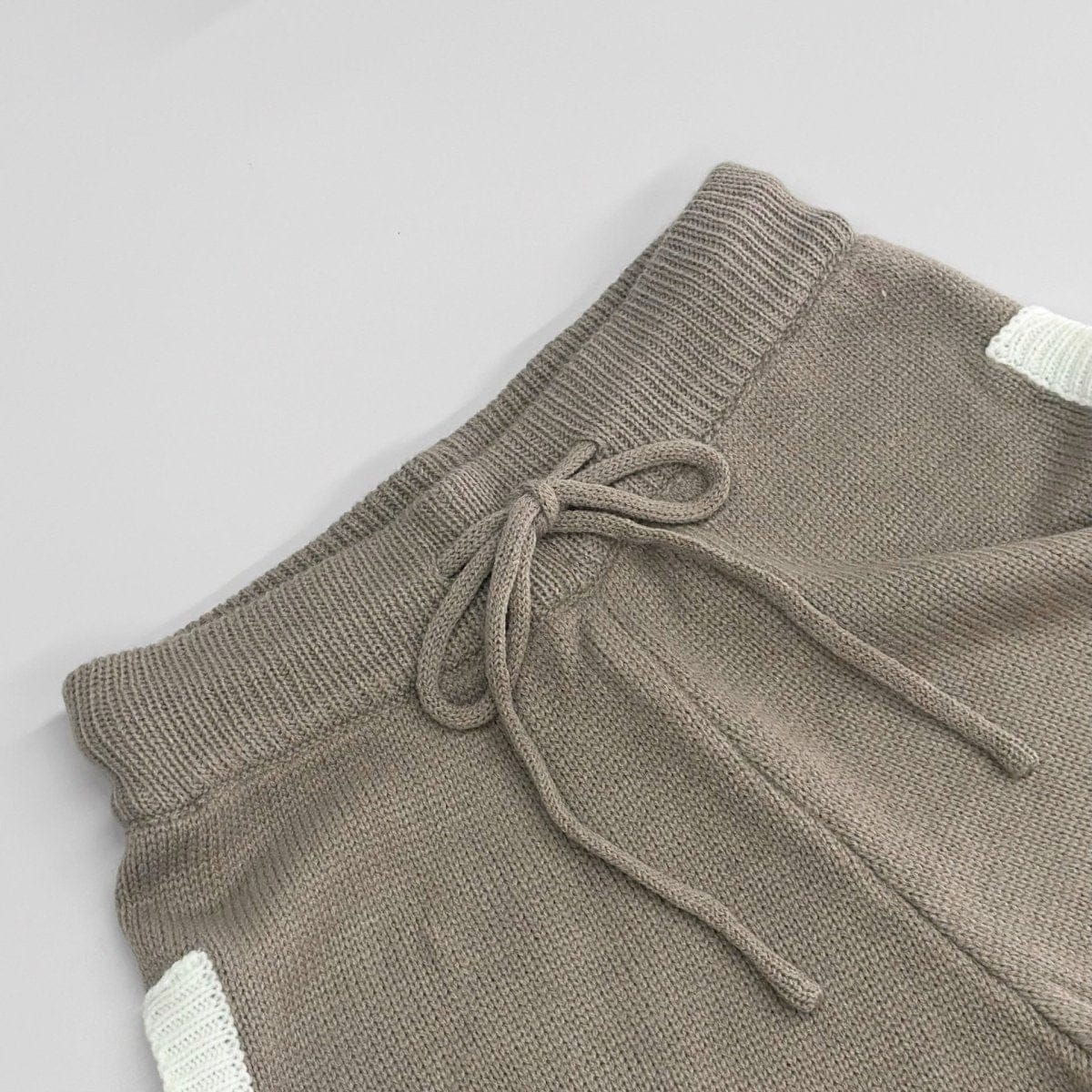 Textured Knit Sweater & Wide-Leg Trouser Set(MS448) - A-1 Thread Vault