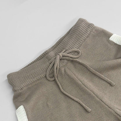 Textured Knit Sweater & Wide-Leg Trouser Set(MS448) - A-1 Thread Vault