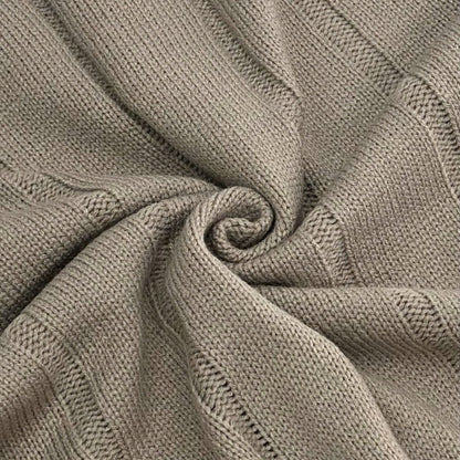 Textured Knit Sweater & Wide-Leg Trouser Set(MS448) - A-1 Thread Vault