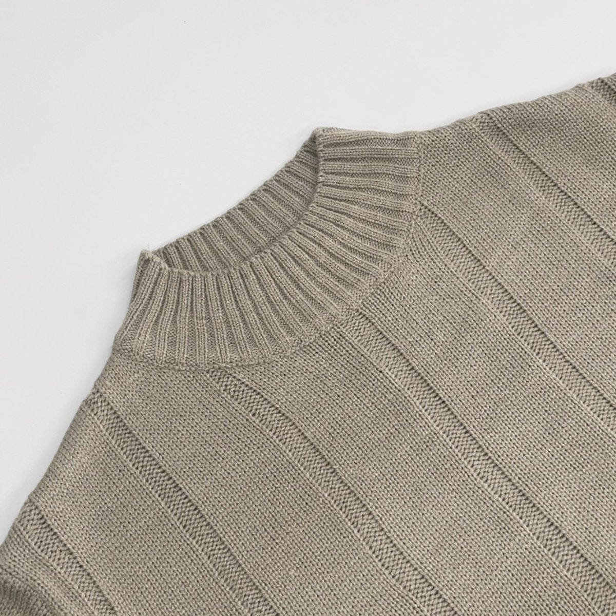 Textured Knit Sweater & Wide-Leg Trouser Set(MS448) - A-1 Thread Vault