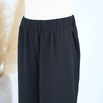 Textured Longline Top & Wide-Leg Trouser Set(MS455) - A-1 Thread Vault