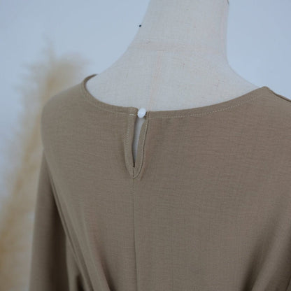 Textured Longline Top & Wide-Leg Trouser Set(MS455) - A-1 Thread Vault