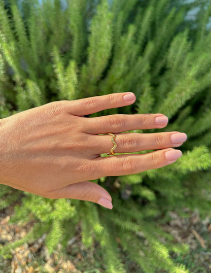 Textured Wavy Ring - A-1 Thread Vault
