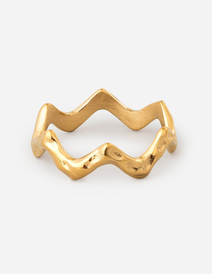 Textured Wavy Ring - A-1 Thread Vault