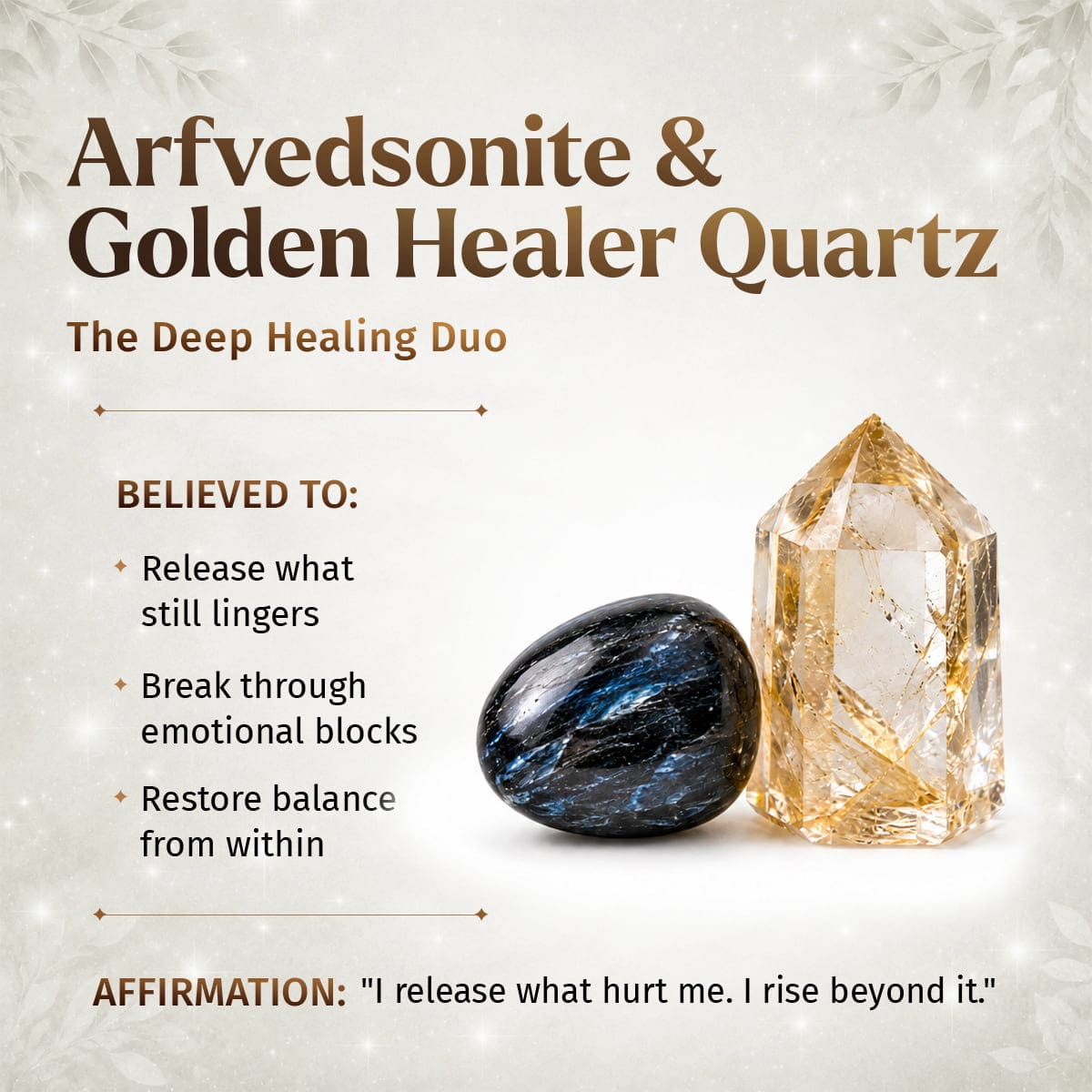 The Arfvedsonite Deep Healing Bracelet - A-1 Thread Vault