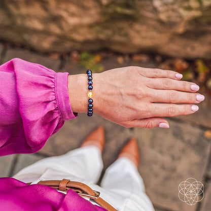 The Arfvedsonite Deep Healing Bracelet | 6mm - A-1 Thread Vault